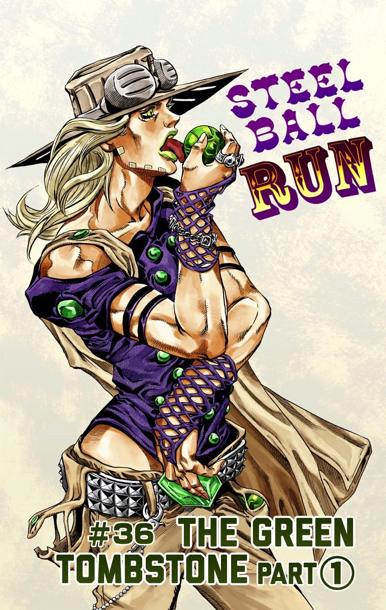 Gyro Zepelli, a man with flowing blonde hair and huge muscles, is wearing a cowboy hat with goggles, a shirt made of netting and jewels, a 2000s studded scene belt, and skull rings. His tongue is extended as he gingerly licks a green ball he is holding in his hand while he poses with crossed arms and jutting hips. Look it's pretty fucking sexual okay.